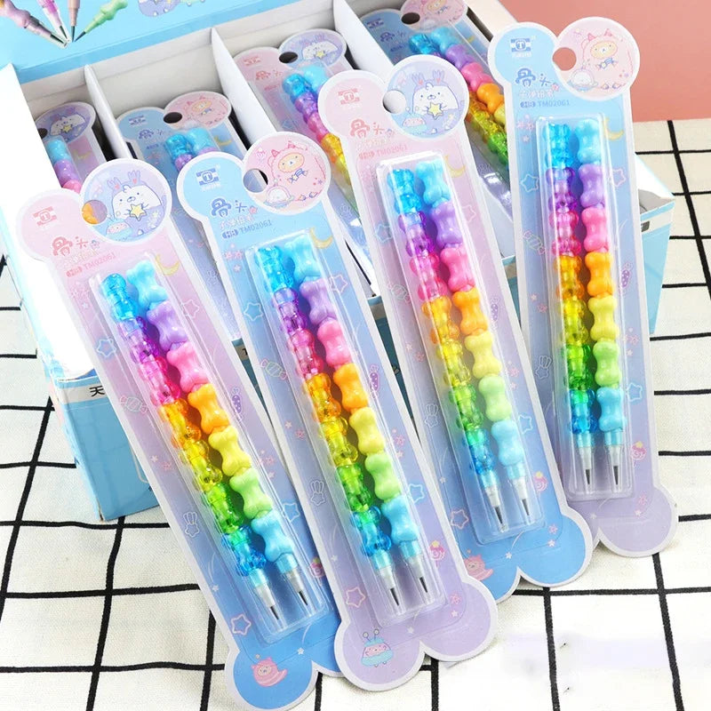 Lot de 2 Porte-Mine Kawaii Hb sans Affûtage - Câlin Kawaii