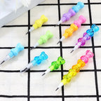 Crayon Empilable Visages Animaux Multicolore Pastel