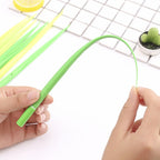 Ensemble de Stylos Herbe Vert et Jaune en Pot