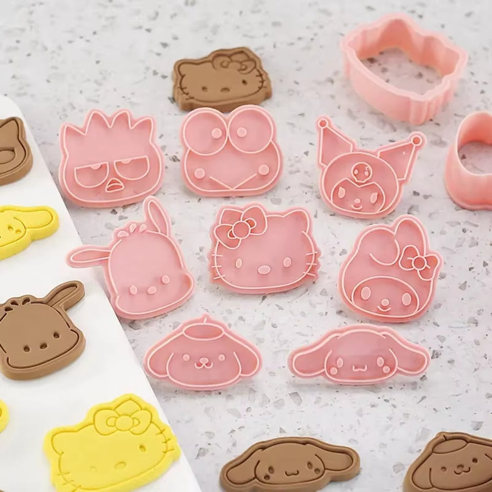 Lot de 8 Emporte-Pièces Sanrio