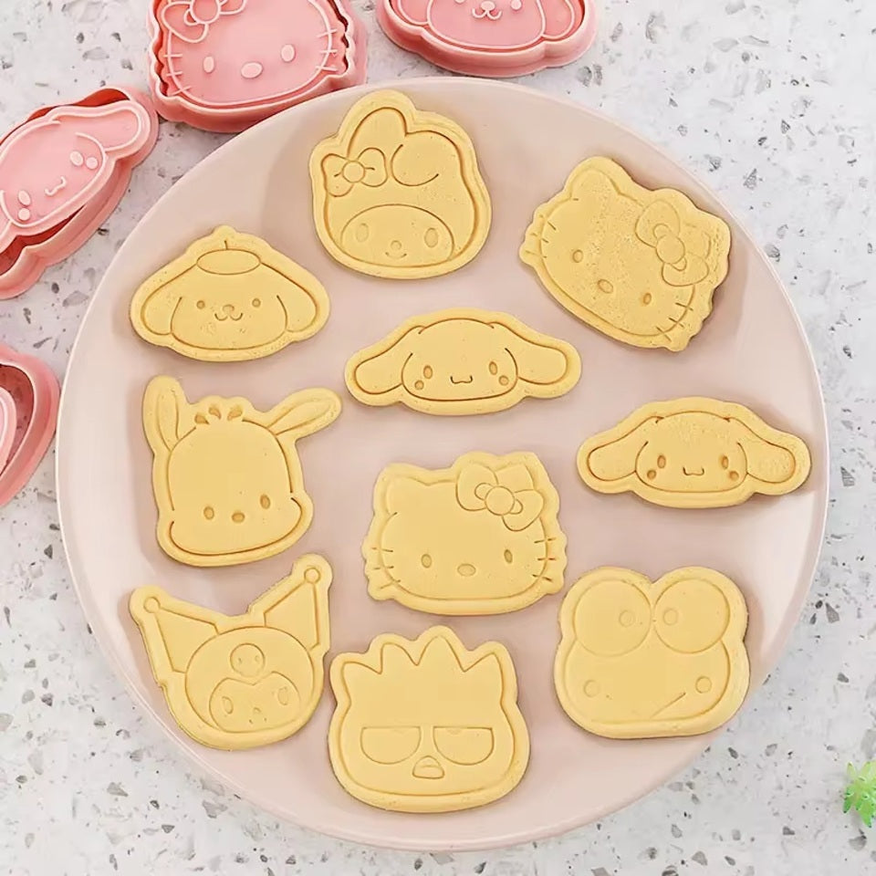 Lot de 8 Emporte-Pièces Sanrio