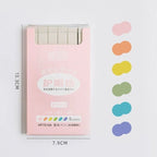 Lot de 6 Surligneurs Kawaii Couleurs Douces 2d - Câlin Kawaii
