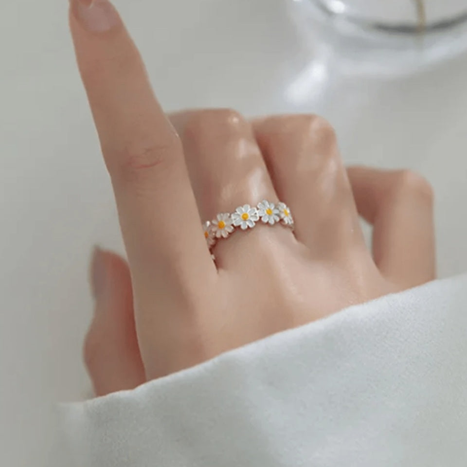 Bague Marguerites Fleur