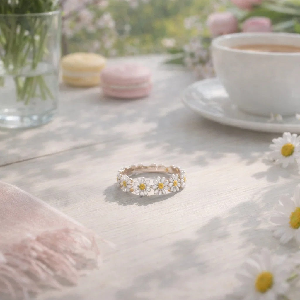 Bague Marguerites Fleur