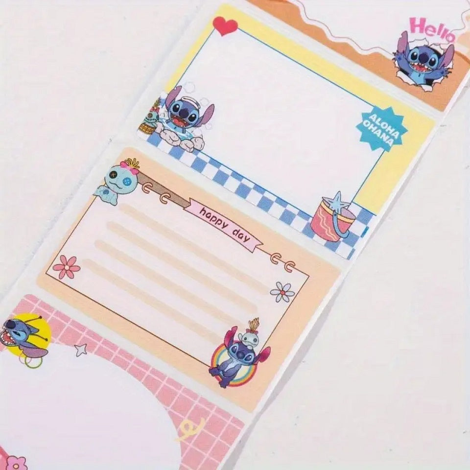 Rouleau de 70 Autocollants Stitch