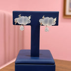 Boucles d'Oreilles Goutte en Strass