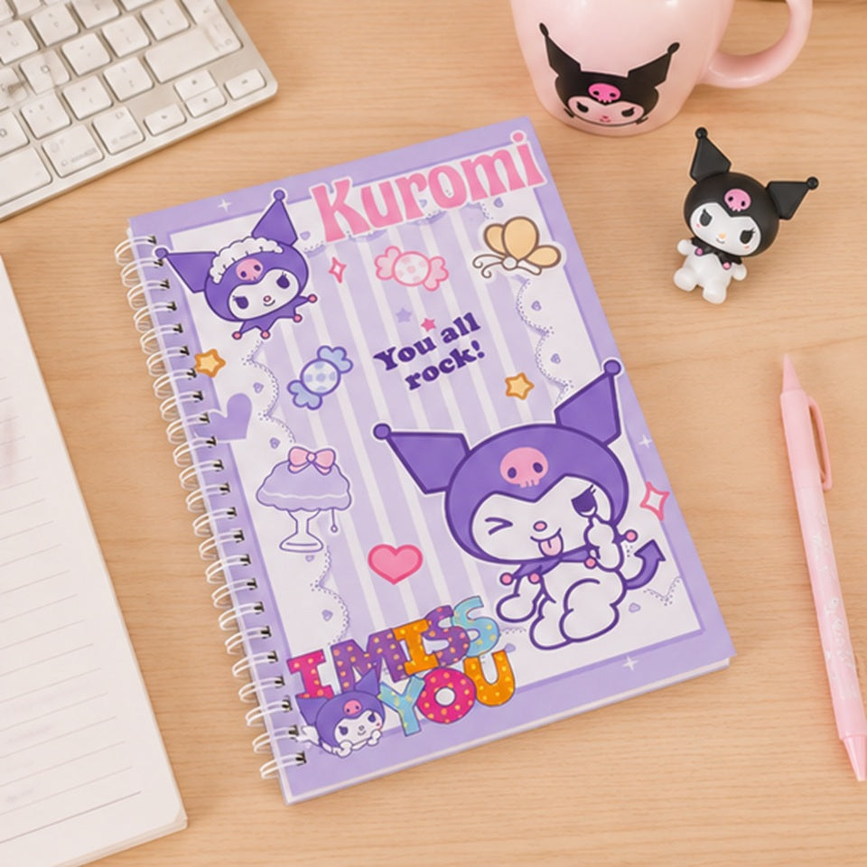 Cahier à Spirales Kuromi