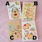 Carnet avec Motif Capybara Coloré