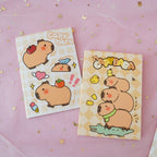 Carnet avec Motif Capybara Coloré