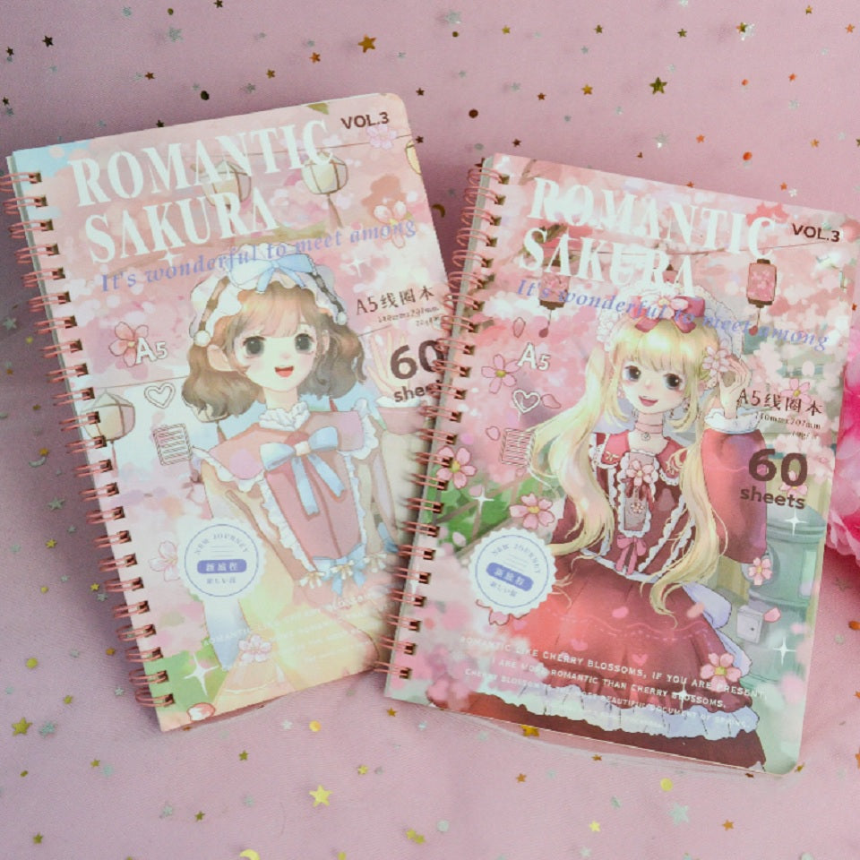 Carnet Sakura Romantique Spécial Promo