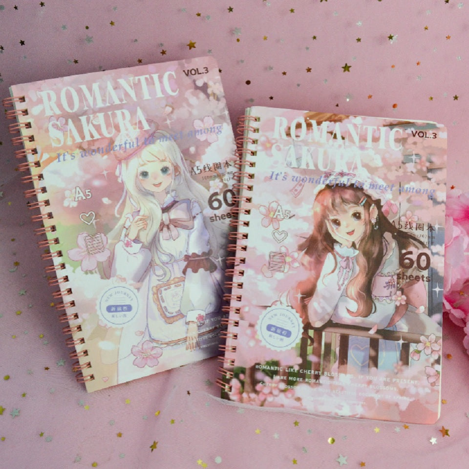 Carnet Sakura Romantique Spécial Promo