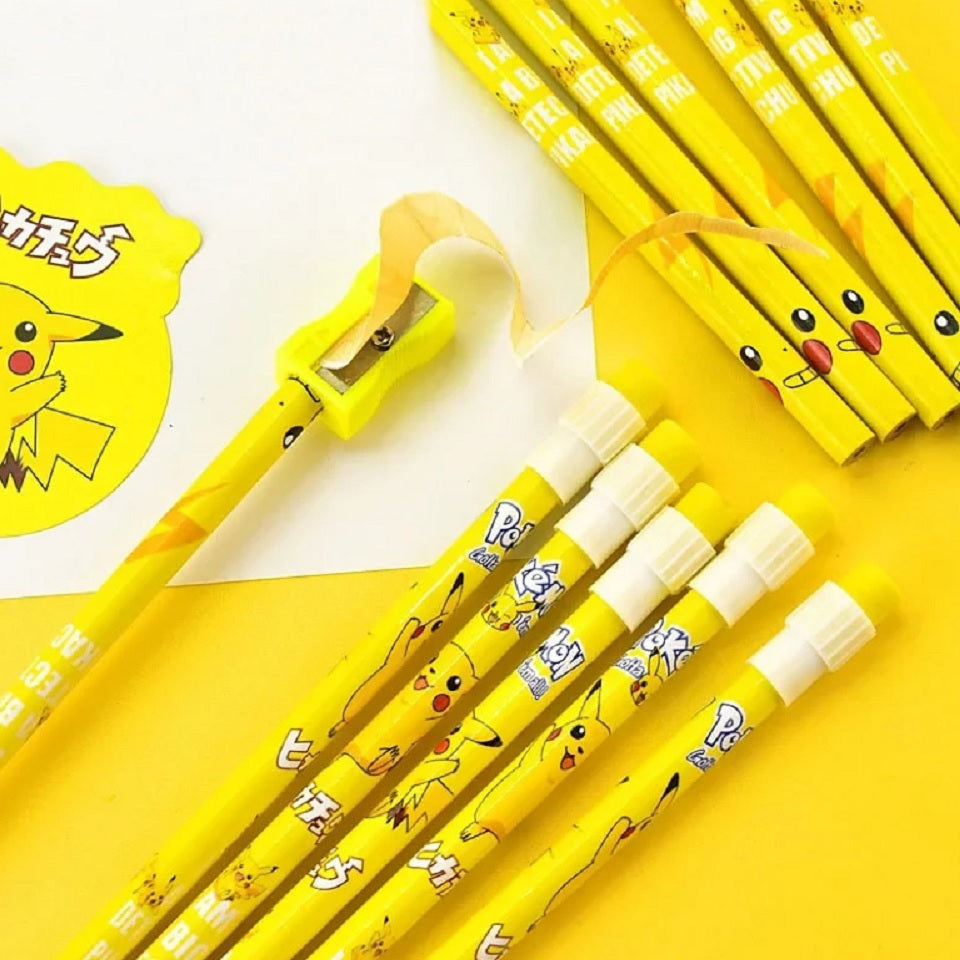 Crayon en Bois Pikachu