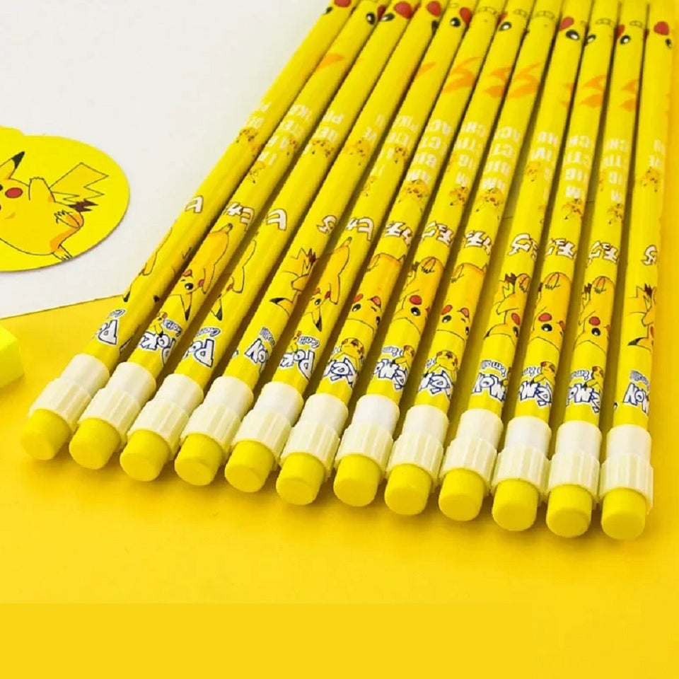 Crayon en Bois Pikachu