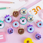 Gomme Donut Licorne Colorée
