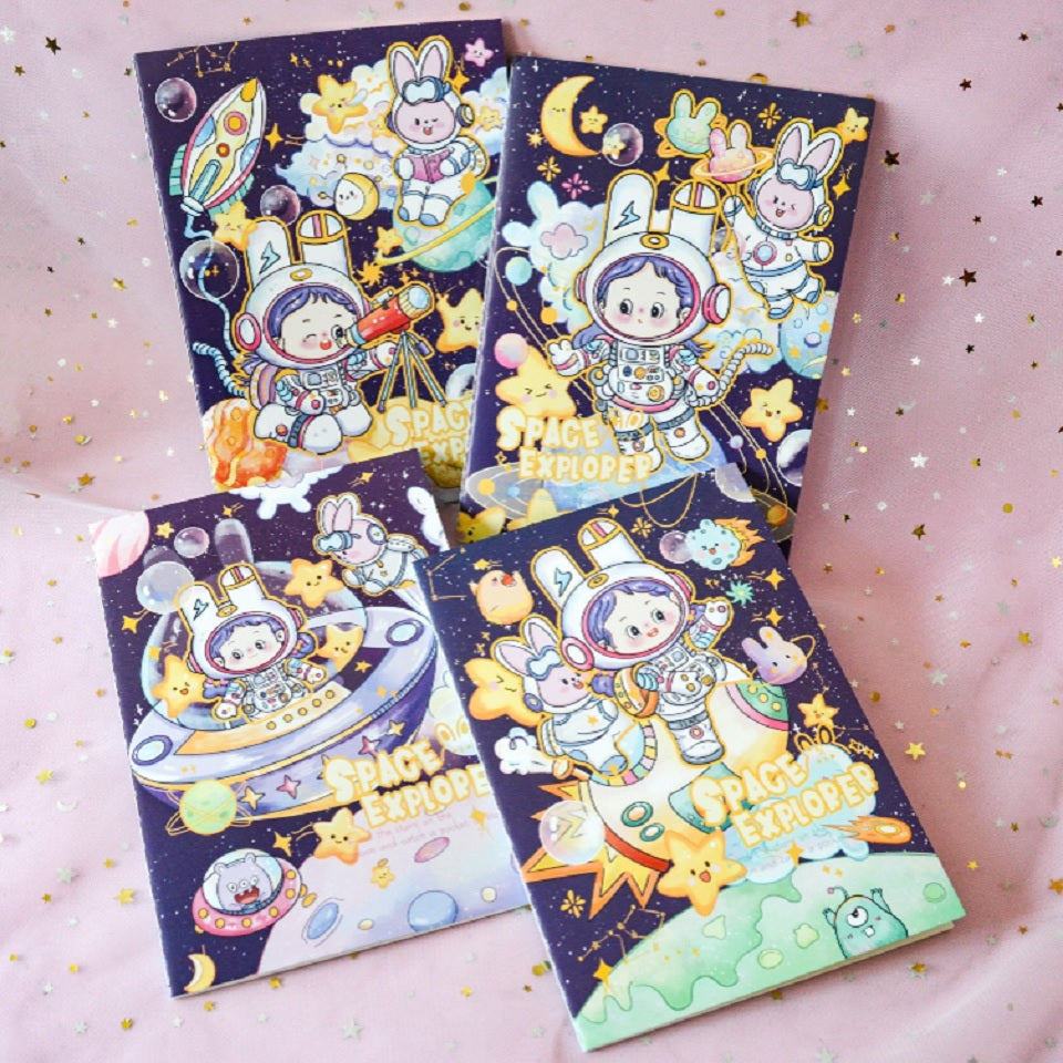 Grand Carnet de l'Espace pour Explorateurs