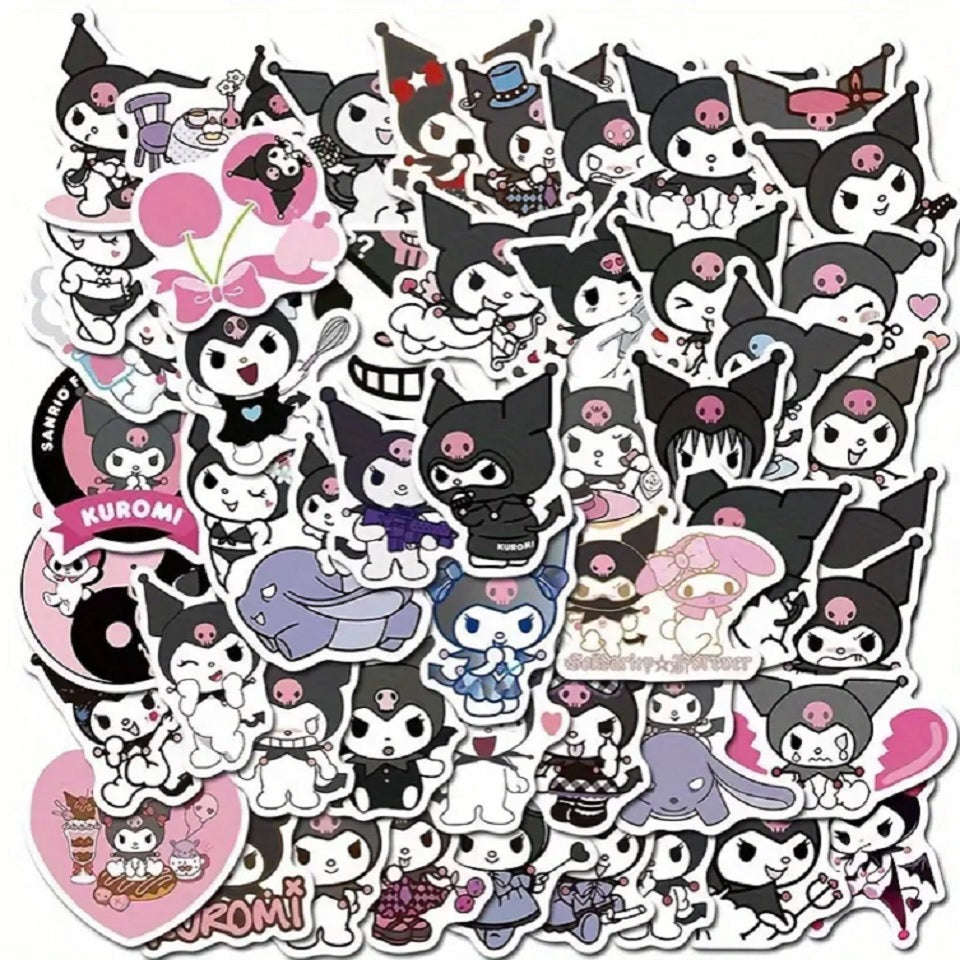 Stickers Kuromi Lot de 20