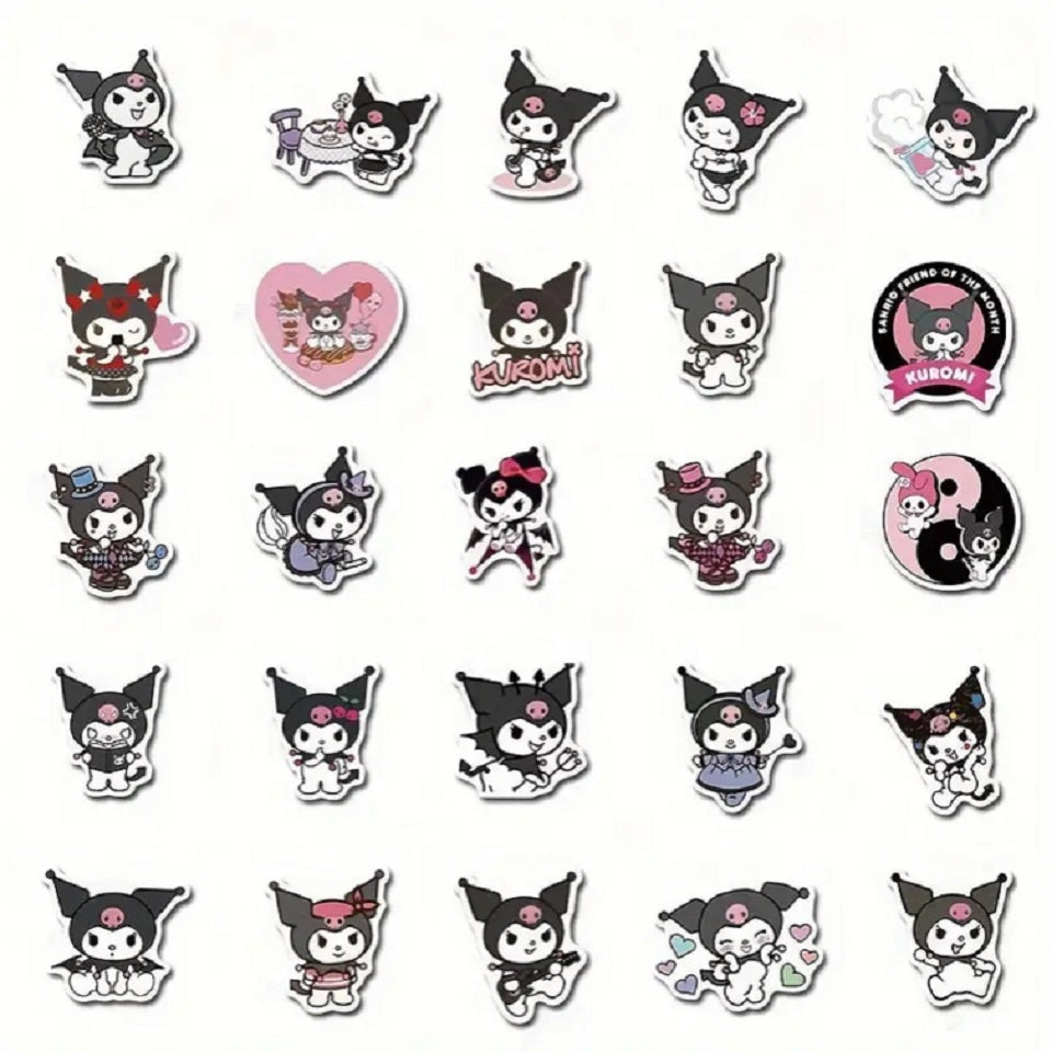 Stickers Kuromi Lot de 20