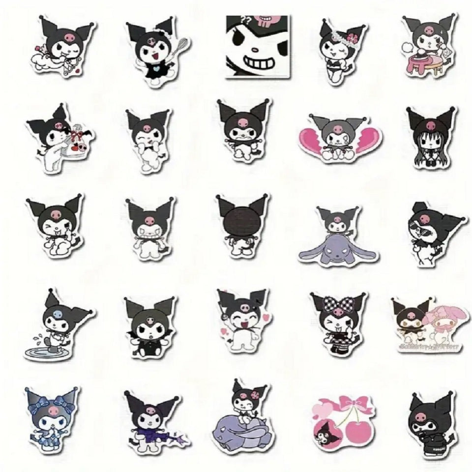 Stickers Kuromi Lot de 20