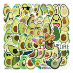 Lot de 20 Stickers Avocat.