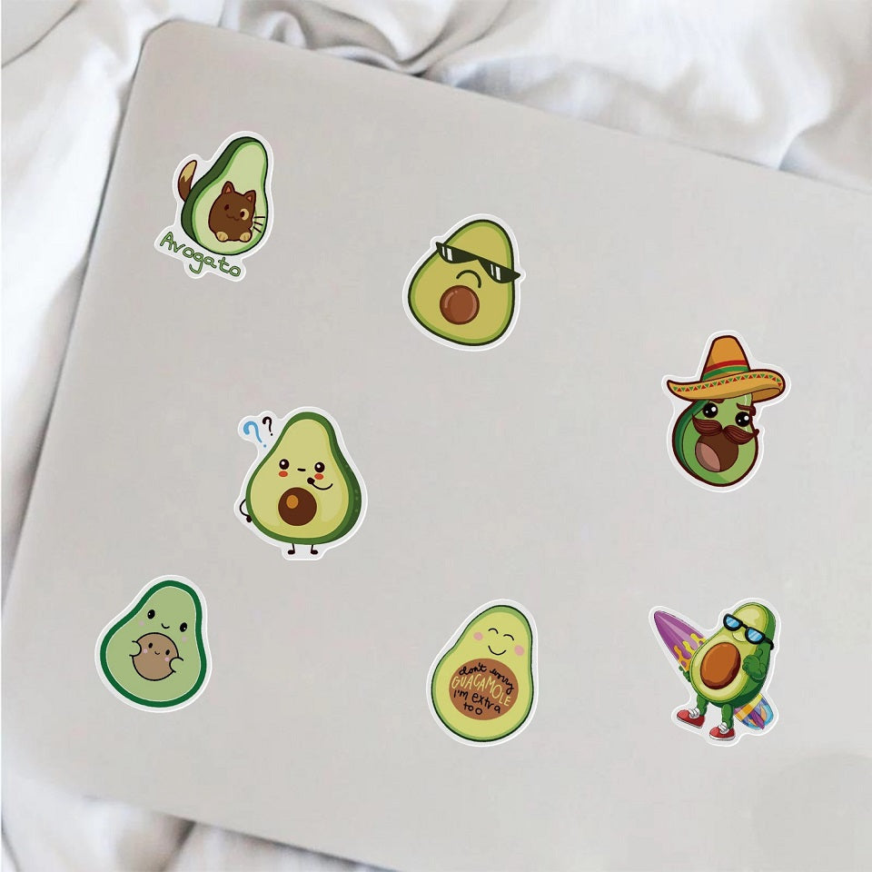 Lot de 20 Stickers Avocat.