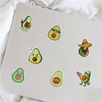 Lot de 20 Stickers Avocat.