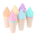 Lot de 6 Surligneurs en Forme de Cornet de Glace