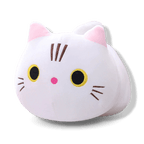 Peluche Kawaii Neko blanc