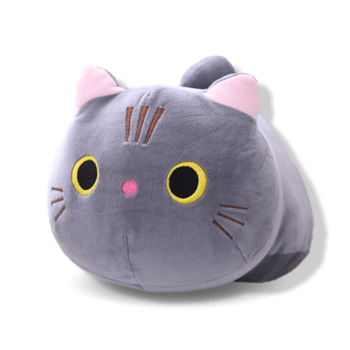 Peluche Kawaii Neko gris