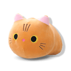 Peluche Kawaii Neko orange