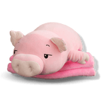 Peluche Oreiller Cochon rose