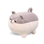 Peluche Shiba grise