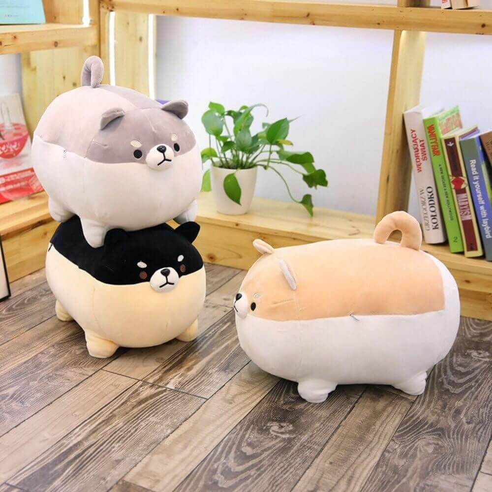 Adorable Peluche Shiba Inu Réaliste