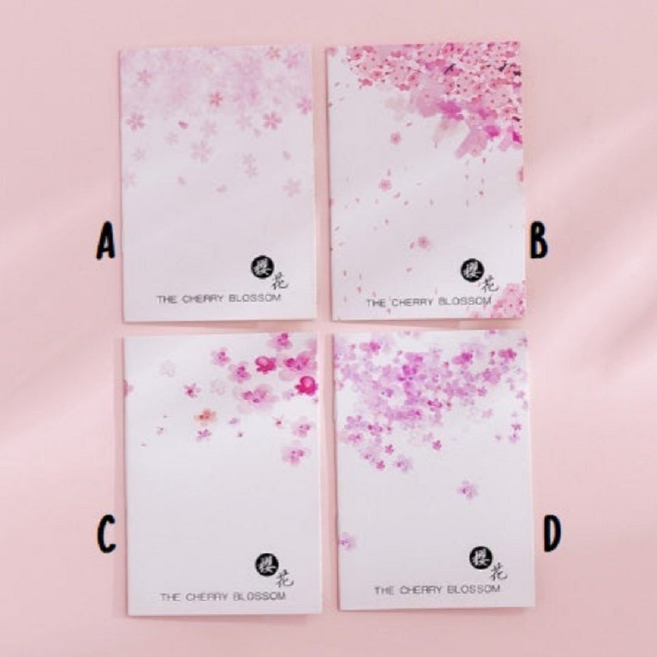 Carnet avec Motif Fleurs de Sakura