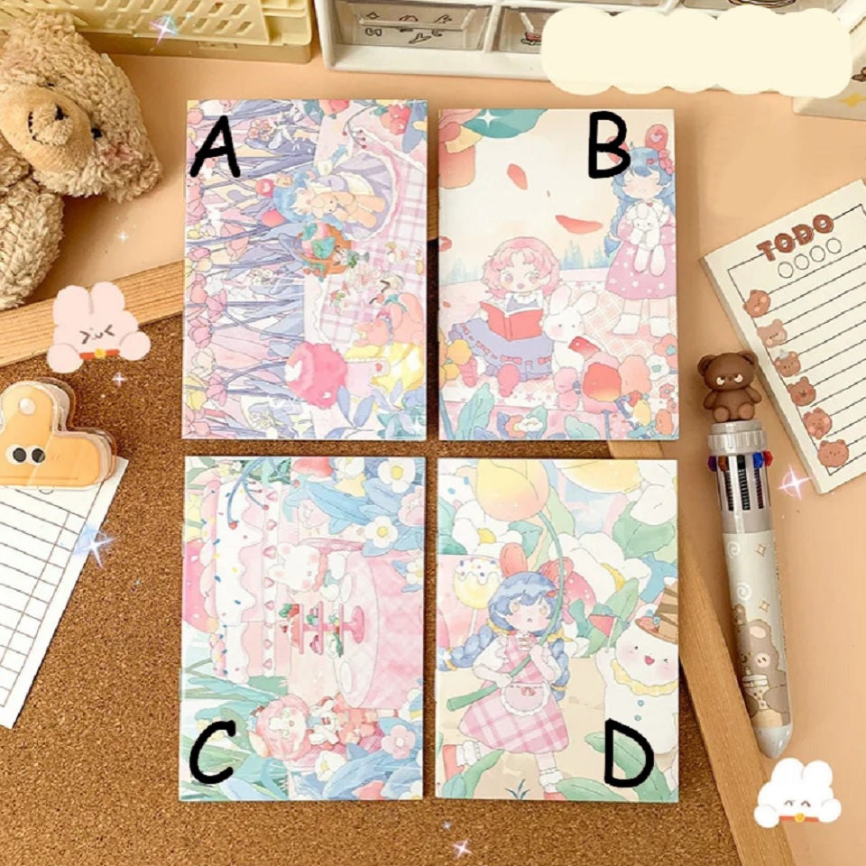 Petit Carnet Pique-Nique aux Fleurs