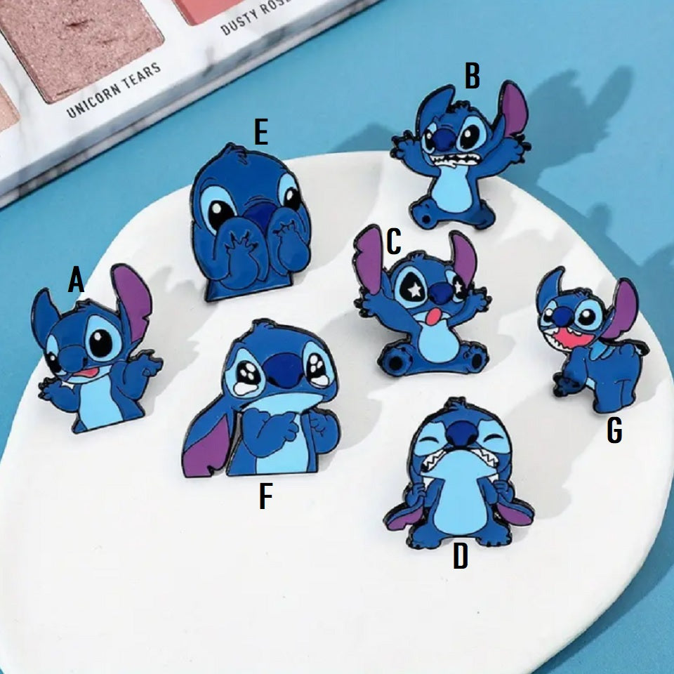 Pin's Stitch Émaillé Coloré