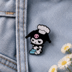Pin's Kuromi Noir Officiel