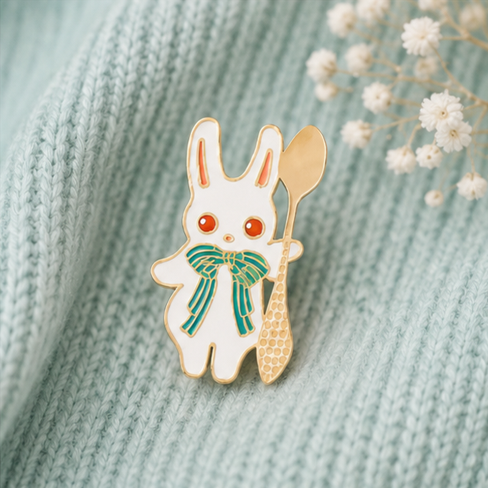 Pin's Lapin Gourmand
