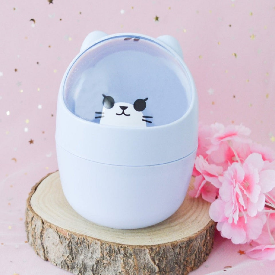 Poubelle de Bureau Chat Mignon