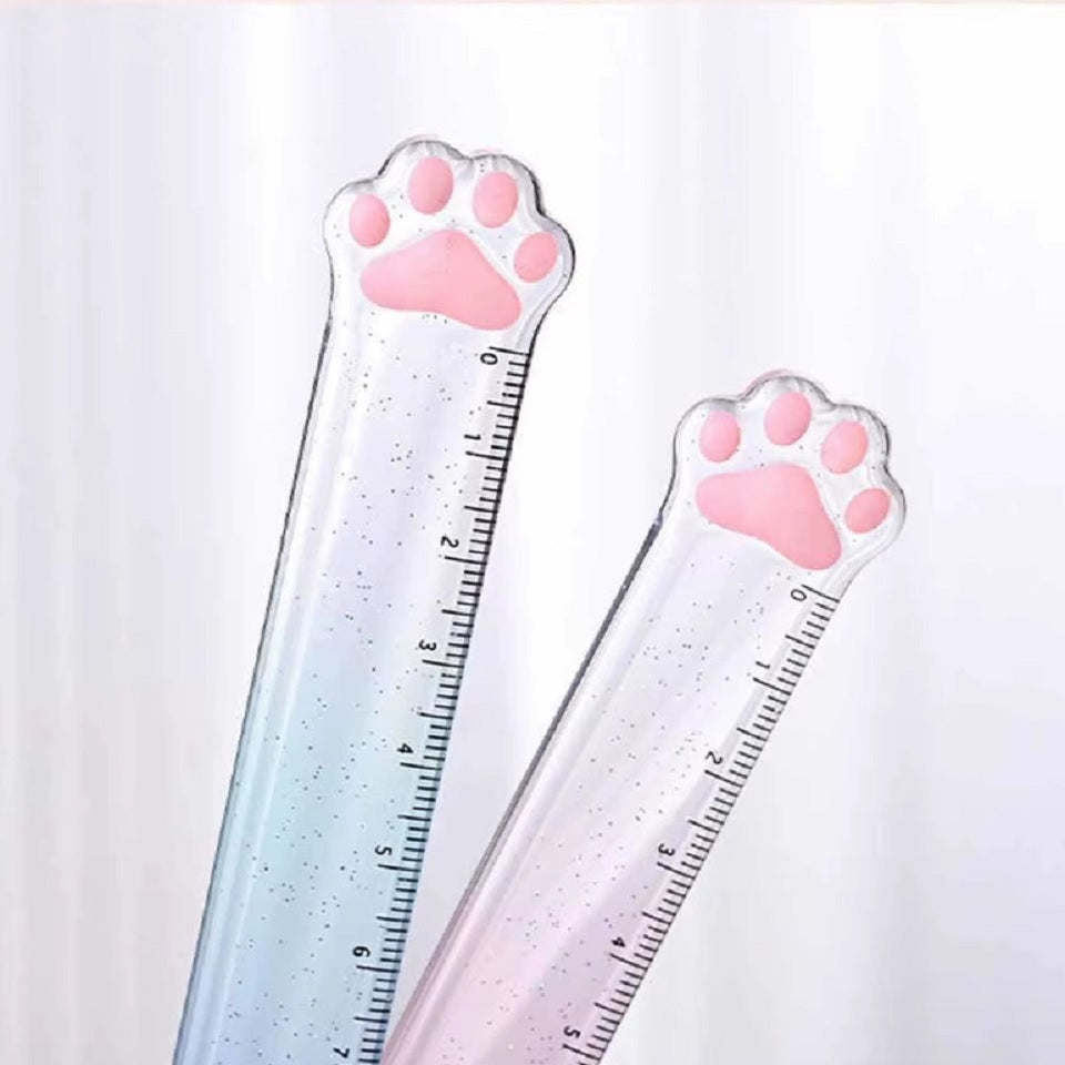 Règle Patte de Chat Multicolore