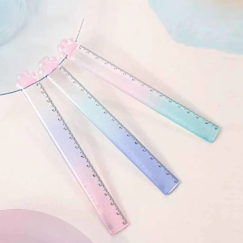 Règle Patte de Chat Multicolore