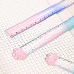 Règle Patte de Chat Multicolore