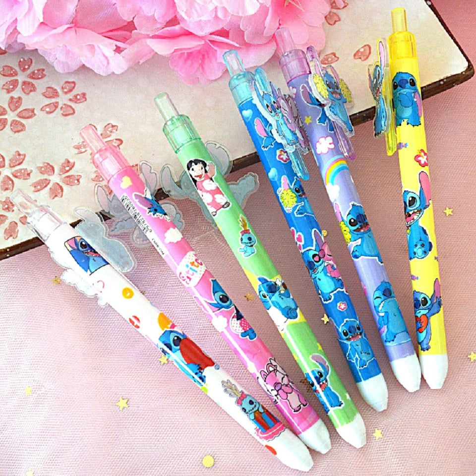 Stylo Bleu Stitch pour Enfants
