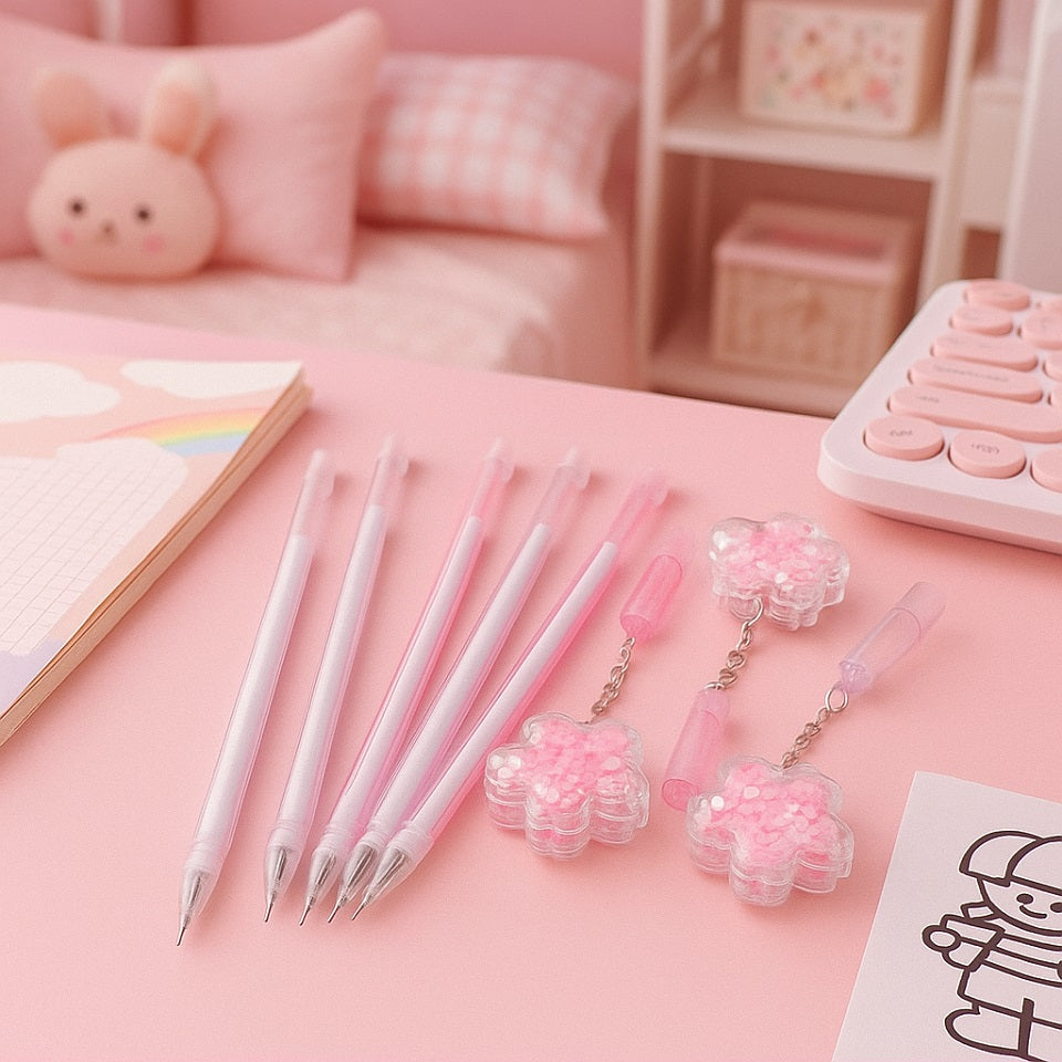 Stylo Breloque Sakura Rose