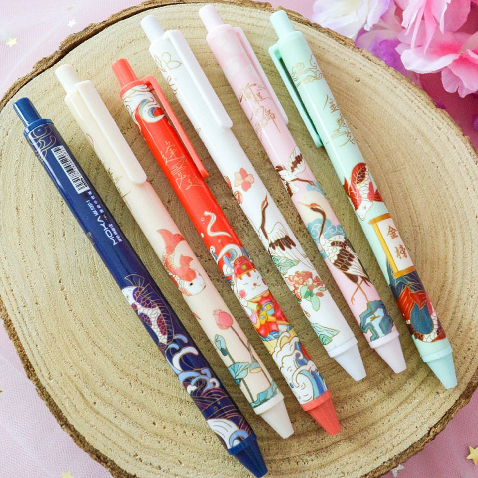 Stylo au Motif Japonais