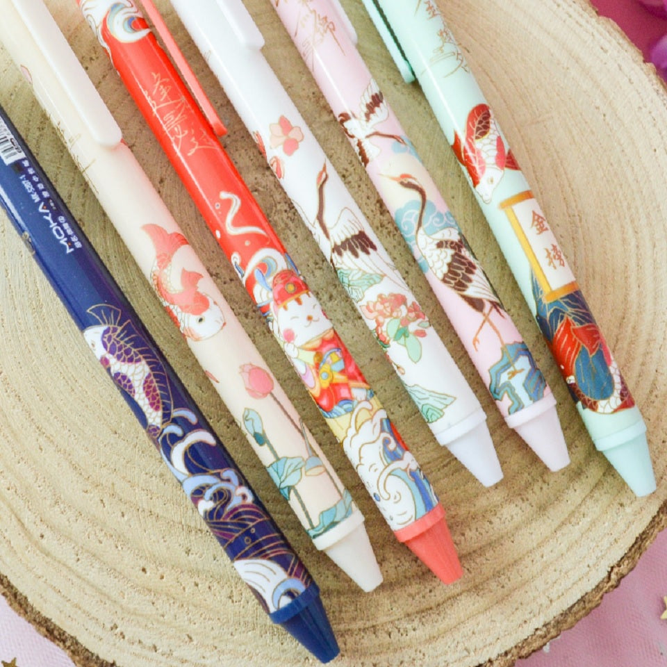 Stylo au Motif Japonais