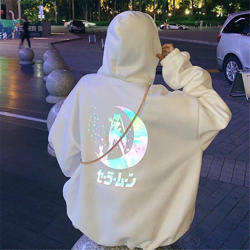 Sweat Réfléchissant SailorMoon Femme