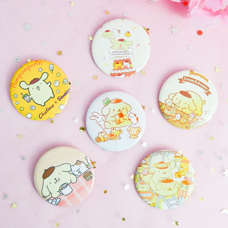 Badge Mignon de Pompompurin