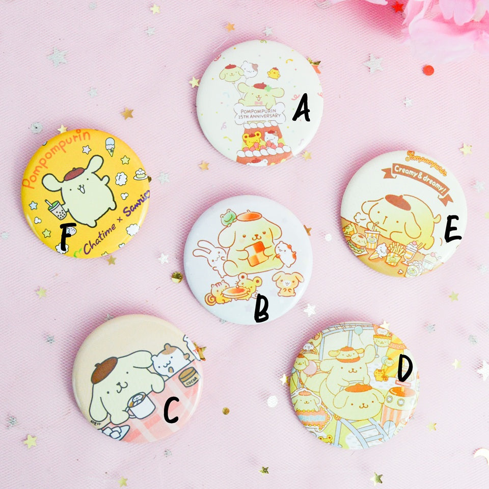 Badge Mignon de Pompompurin