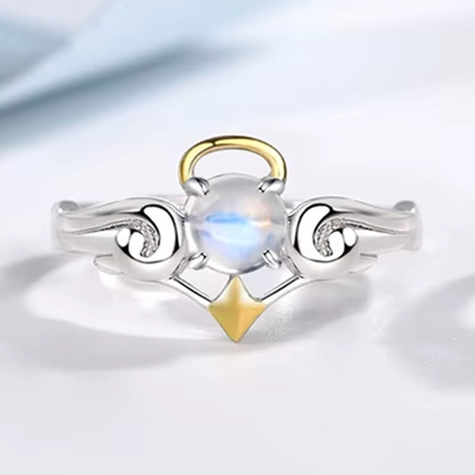 Bague en Argent Ange et Démon