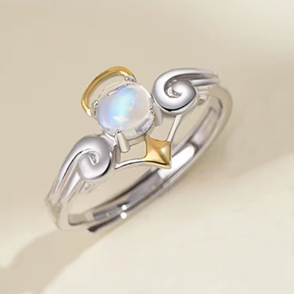 Bague en Argent Ange et Démon